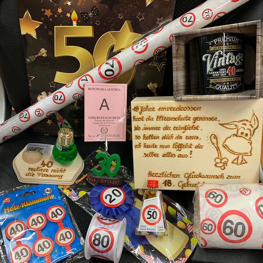 Ideenreiche Geschenke und Souvenirs Schlüsseldienst Lausecker